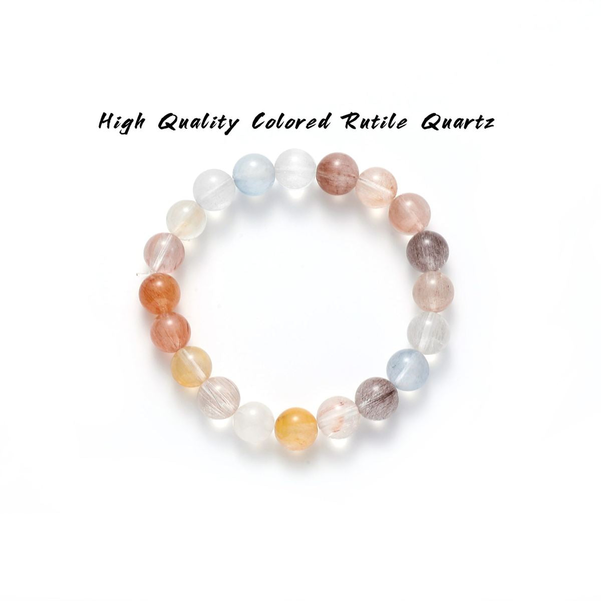Candy Rainbow Rabbit Hair Crystal Bracelet – Sweet Joy for Little Wrists — product image 3