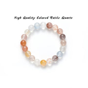 Candy Rainbow Rabbit Hair Crystal Bracelet – Sweet Joy for Little Wrists — product image 3