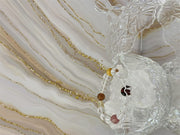 Natural Clear Quartz Bracelet with 5 Power Accent Beads — product image 1